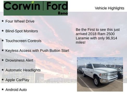 Used 2018 RAM 2500 Laramie w/ Protection Group image 4