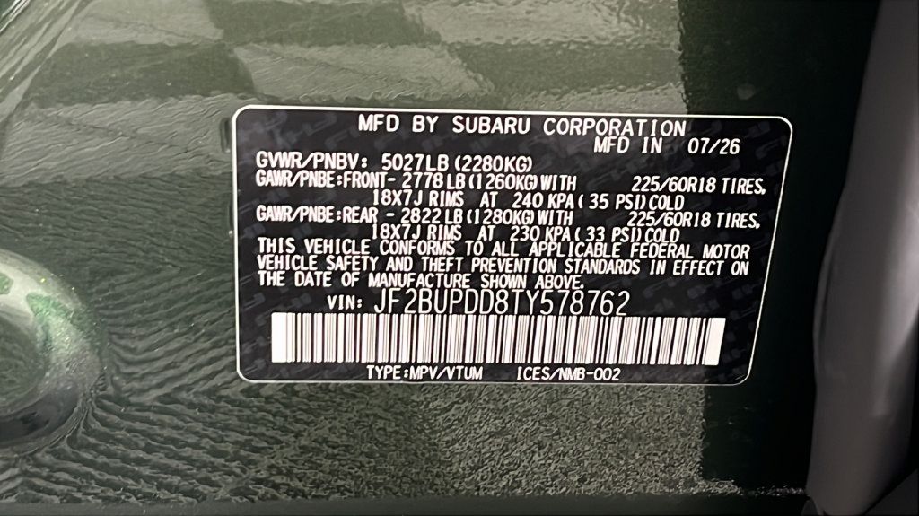 New 2026 Subaru Outback Limited AWD/4WD image 42