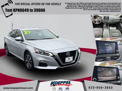 Used 2021 Nissan Altima 2.5 SV w/ SV Premium Package