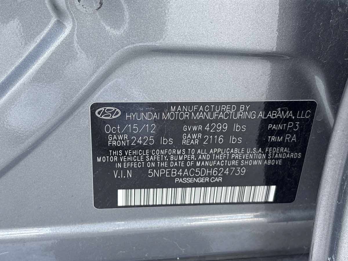 Used 2013 Hyundai Sonata GLS FWD image 27
