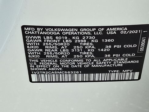 Used 2021 Volkswagen Atlas SEL Premium image 30