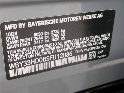 Certified 2025 BMW i4 M50 w/ Premium Package AWD/4WD image 26