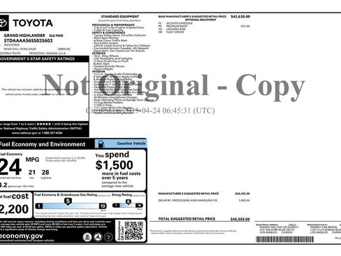 Used 2025 Toyota Grand Highlander FWD image 4