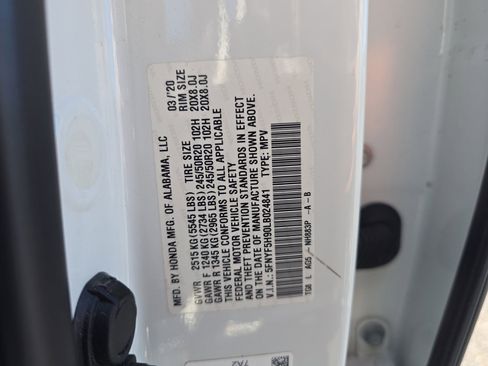 Certified 2020 Honda Pilot Touring image 30