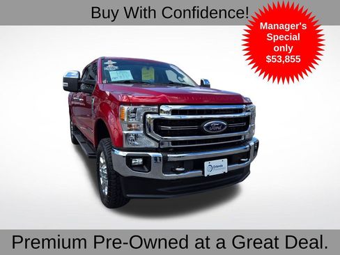 Used 2021 Ford F250 Lariat w/ Chrome Package image 1