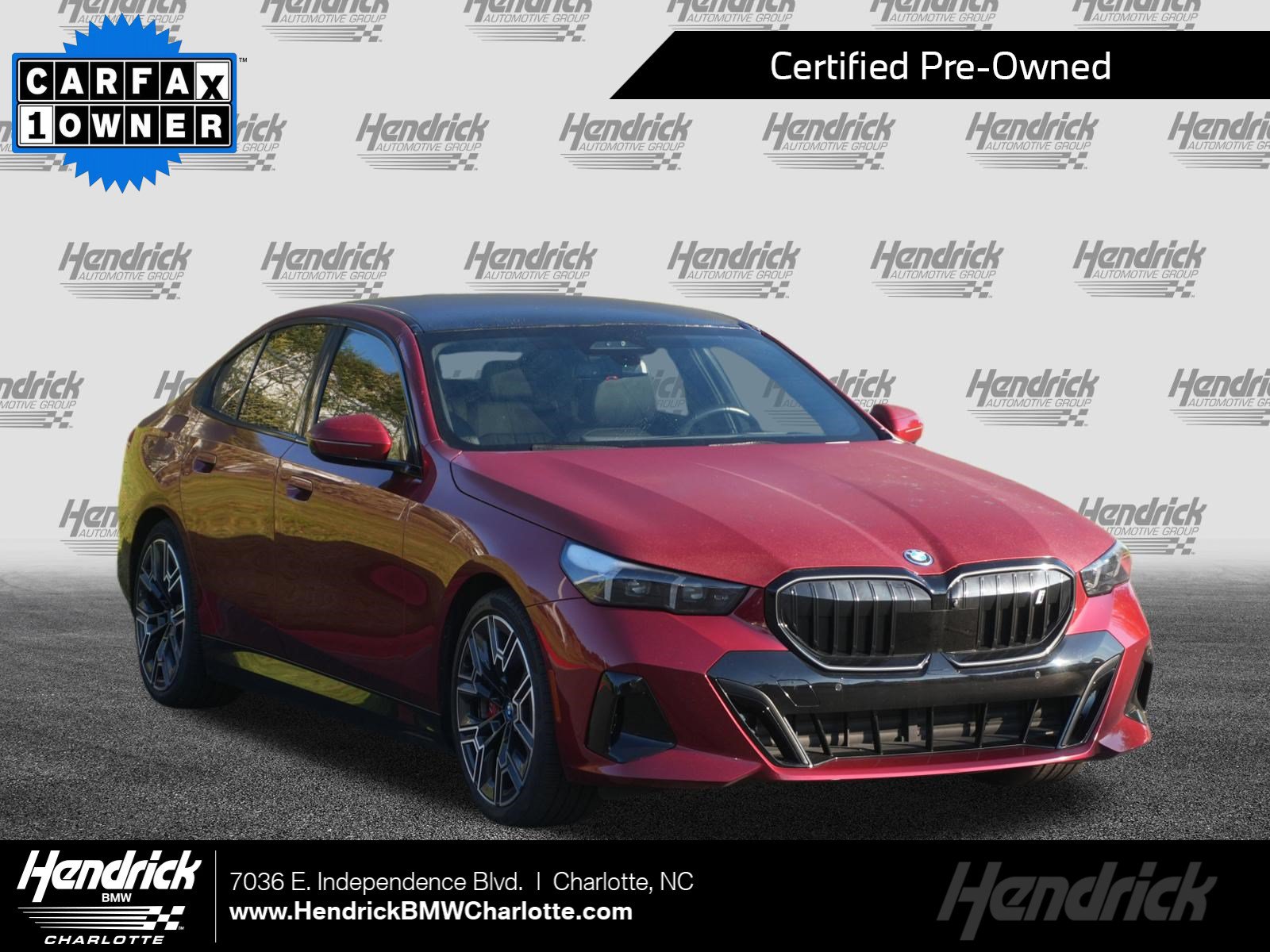 Certified 2024 BMW i5 eDrive40i w/ M Sport Package RWD image 1