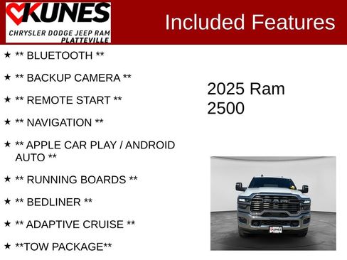 Used 2025 RAM 2500 Big Horn AWD/4WD image 2