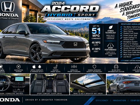 Used 2024 Honda Accord Sport image 2