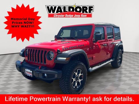 Used 2021 Jeep Wrangler Unlimited Rubicon AWD/4WD image 3