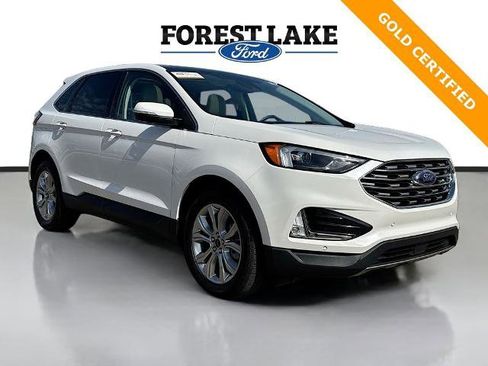 Certified 2023 Ford Edge Titanium w/ Class II Trailer Tow Package image 1
