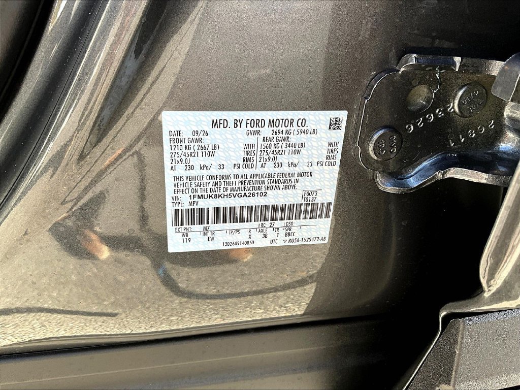 New 2027 Ford Explorer ST-Line w/ Premium Package AWD/4WD image 8