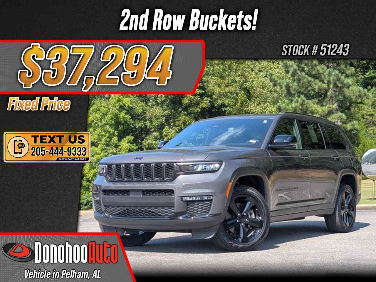 Used 2024 Jeep Grand Cherokee L Limited w/ Black Appearance Package AWD/4WD image 1