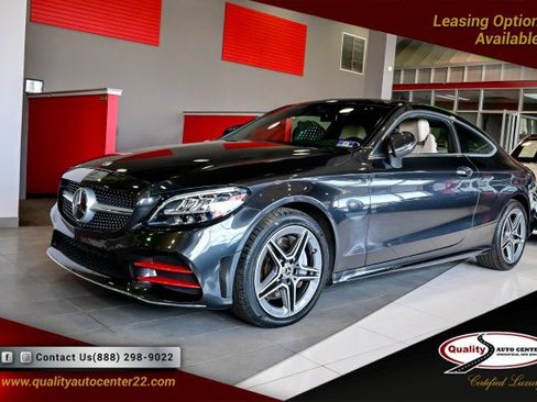 Used 2019 Mercedes-Benz C 300 4MATIC Coupe w/ AMG Line image 1