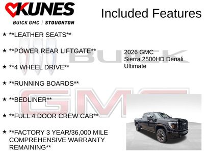 New 2026 GMC Sierra 2500 Denali Ultimate