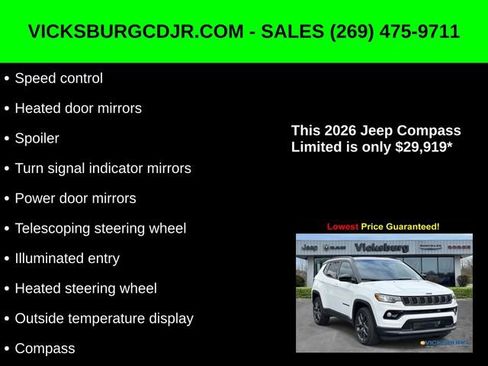 New 2026 Jeep Compass Limited image 22