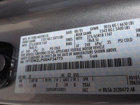 New 2025 Ford F150 STX image 17