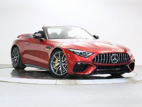 Used 2022 Mercedes-Benz SL 55 AMG 4MATIC image 1