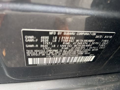 Used 2019 Subaru Outback 2.5i image 19