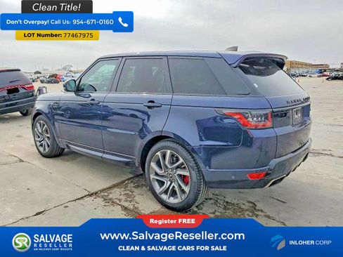 Used 2019 Land Rover Range Rover Sport HSE Dynamic image 3