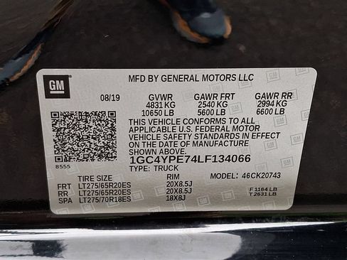 Certified 2020 Chevrolet Silverado 2500 LTZ AWD/4WD image 28