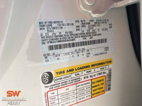 New 2025 Ford Expedition Platinum w/ Driver's Package image 25