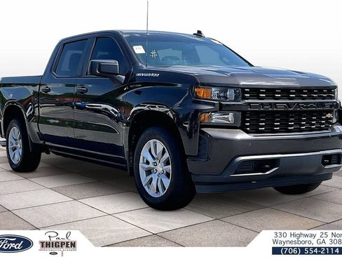 Used 2021 Chevrolet Silverado 1500 Custom RWD image 1