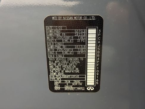 Used 2023 INFINITI QX50 Luxe AWD/4WD image 25