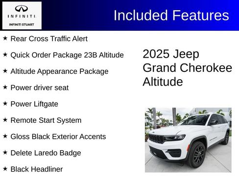Used 2025 Jeep Grand Cherokee Altitude RWD image 3