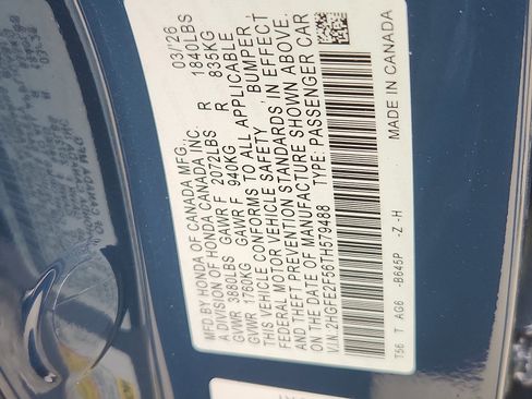 New 2026 Honda Civic Sport image 17