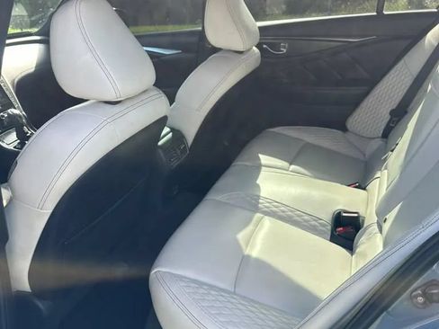 Used 2021 INFINITI Q50 Red Sport 400 w/ Carbon Fiber Package RWD image 12