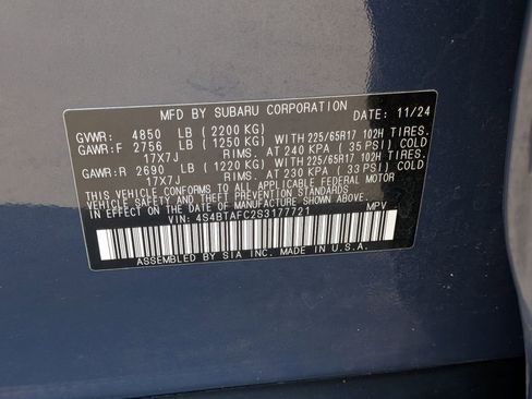 Used 2025 Subaru Outback Premium AWD/4WD image 36