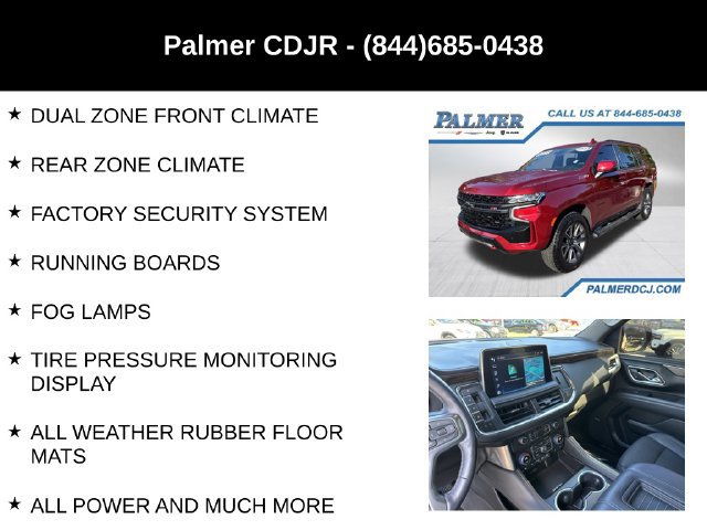 Used 2022 Chevrolet Tahoe Z71 w/ Luxury Package AWD/4WD image 24