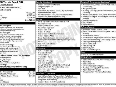 New 2026 GMC Terrain Denali image 40