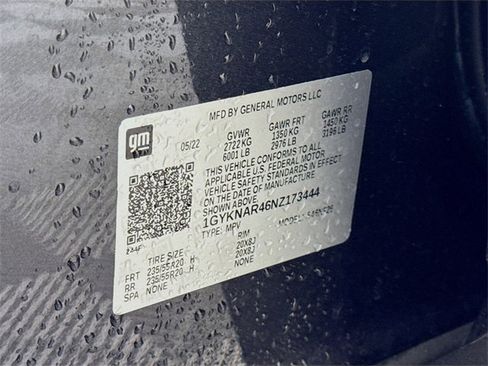 Used 2022 Cadillac XT5 Luxury w/ LPO, ONYX Package image 47