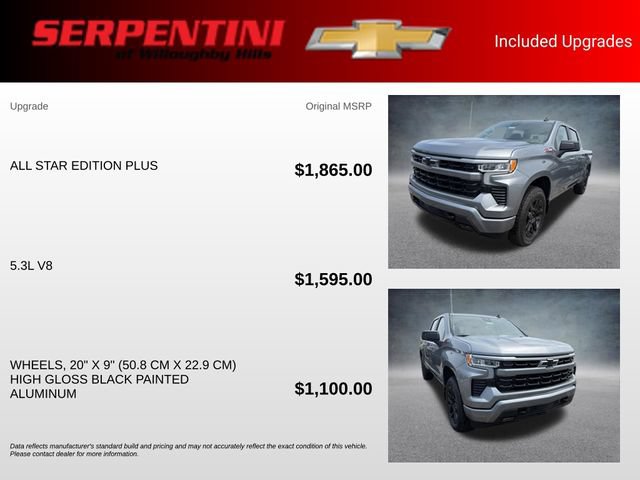 New 2026 Chevrolet Silverado 1500 RST w/ All Star Edition Plus AWD/4WD image 24