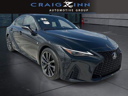 Certified 2024 Lexus IS 350 F Sport w/ Memory Package RWD image 1