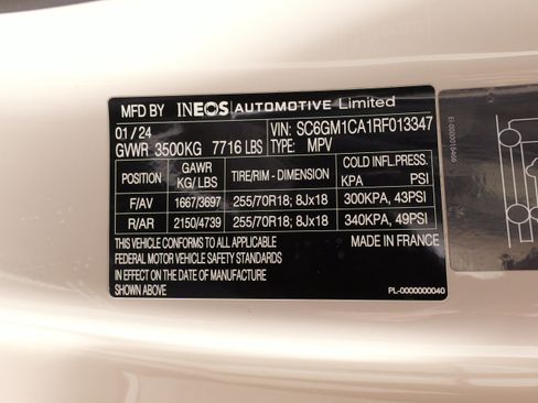 Used 2024 INEOS Grenadier Fieldmaster image 56