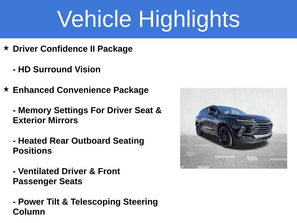 Certified 2024 Chevrolet Blazer Premier w/ Driver Confidence II Package AWD/4WD image 4