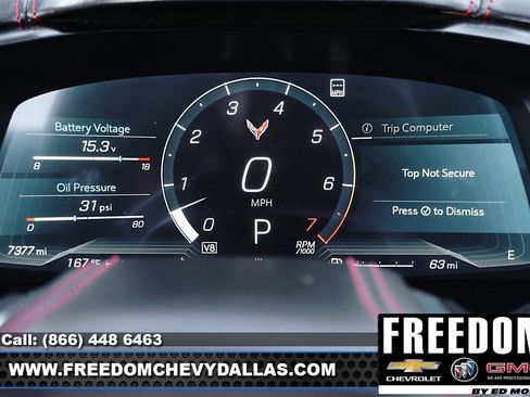 Certified 2023 Chevrolet Corvette Stingray Premium Conv w/ Z51 Performance Package image 11