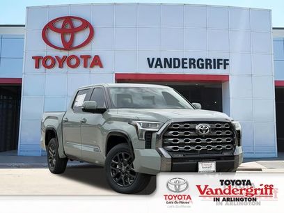 New 2026 Toyota Tundra Platinum