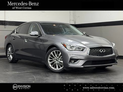 Used 2023 INFINITI Q50 Luxe w/ Cargo Package RWD image 1