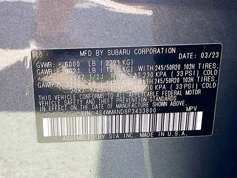 Used 2023 Subaru Ascent Limited image 32