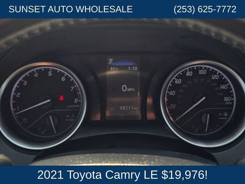Used 2021 Toyota Camry LE w/ Cold Weather Package FWD image 27