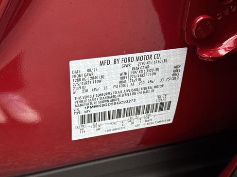 Used 2025 Ford Explorer ST w/ Sun And Sound Package image 36