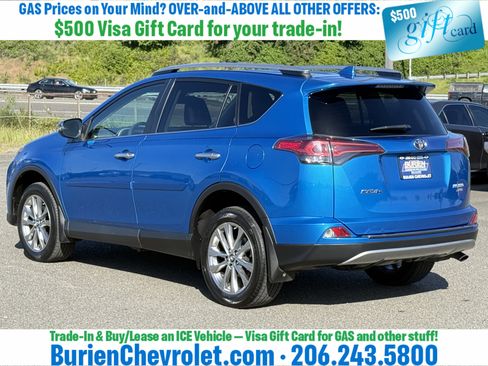 Used 2017 Toyota RAV4 Limited w/ All Weather Liner Package AWD/4WD image 3