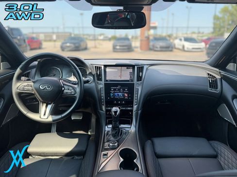 Used 2023 INFINITI Q50 Red Sport 400 w/ Black Opal Edition AWD/4WD image 23