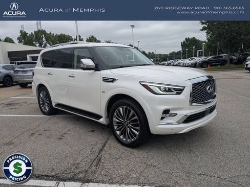 Used 2019 INFINITI QX80 Luxe w/ 22" Wheel Package RWD image 9