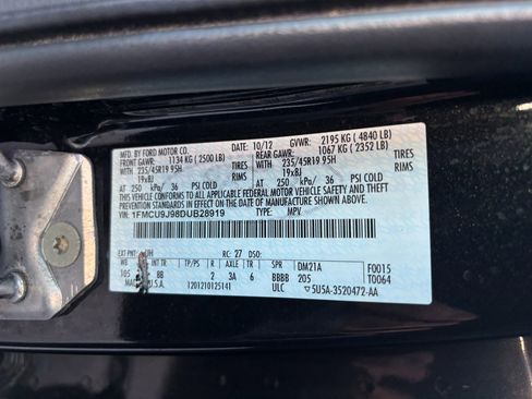 Used 2013 Ford Escape Titanium w/ Parking Technology Pkg image 12