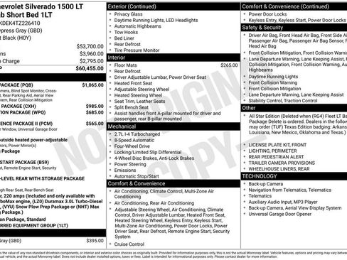 New 2026 Chevrolet Silverado 1500 LT w/ Safety Package AWD/4WD image 8