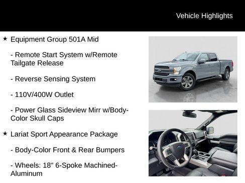 Certified 2020 Ford F150 Lariat AWD/4WD image 6